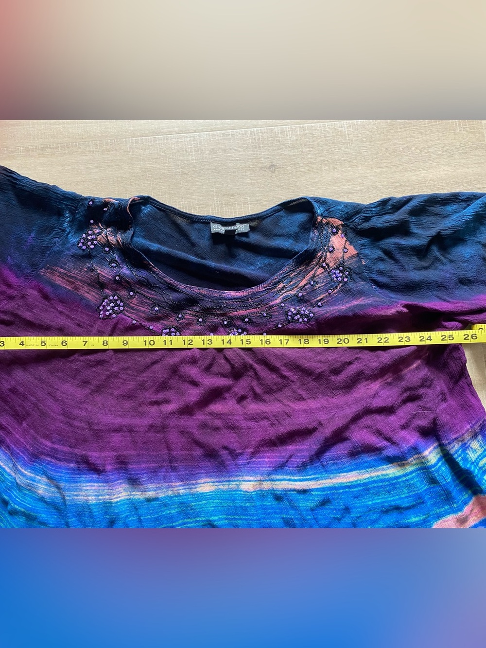 Greater Good Women’s Embellished Tunic - Picture 6 of 7
